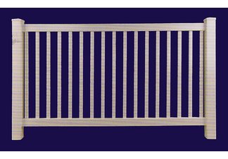 Vinyl Pool Fencing with 1.5" Spacing