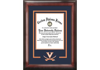 Virginia Cavaliers Spirit Diploma Frame
