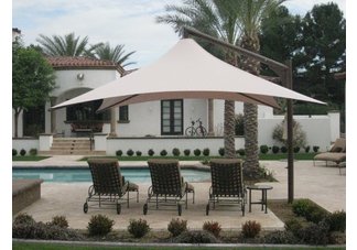 Vista 16 square cantilevered umbrella