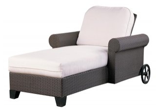 Emilia Chaise Lounge w/ Wheels