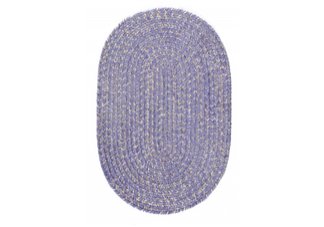 Amethyst West Bay Tweed Braided Bath Rug - Sample Swatch