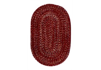 Sangria West Bay Tweed Braided Bath Rug - Sample Swatch
