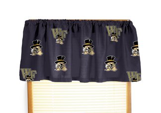 Wake Forest Curtain Valance