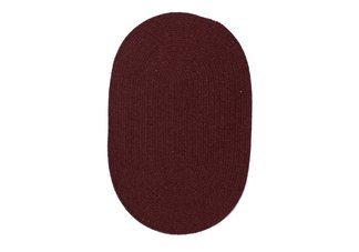 Holly Berry Wool Solid Braided Rug - Sample Swatch