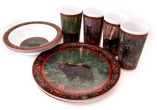 Bear Series Gift Boxed 12 Piece Tableware Set