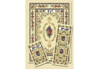 Savonnerie Capri 3-Piece Rug Set