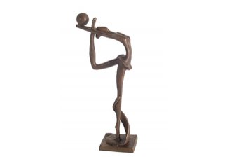 Ballerina w/Ball Cast Bronze