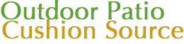 outdoor patio cushion source