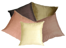 Silk Throw Pillows