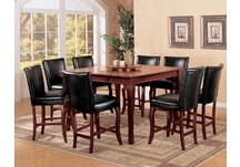 Newhouse 24 Bar Stool with Faux Leather Seat and Back