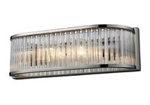 Braxton 2-Light Vanity In Polished Nickel