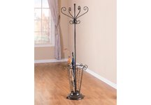 Metal Coat Rack and Umbrella Stand