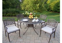 Capitol Mississippi 5pc Dining Set with Cushions