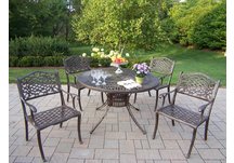 Sunray Mississippi 5pc Dining Set Antique Bronze