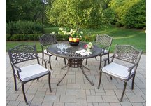 Sunray Mississippi 5pc Dining Set with Cushions