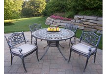 Sunray Hummingbird 5pc Dining Set with Cushions