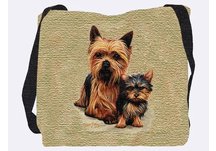 Yorkie & Pup Tote Bag