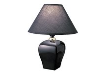 Ceramic Table Lamp - Black