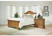 Louis Philippe Complete Queen Panel Bed185