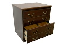 Traditional Laminate 4 Drawer Lateral File (Dark Cherry)3