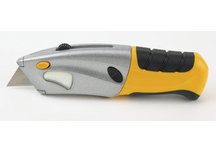 Quick release folding utility knife