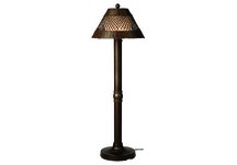 Java Walnut Wicker and Bronze 60