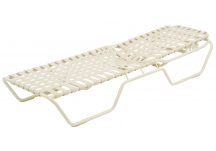 Country Club Cross Weave Strap Extended Chaise Lounge