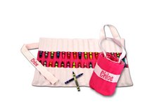 Doodlebugz Crayola Crayon Keeper - Hot Pink/Light Pink