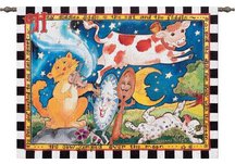 Hey Diddle Diddle Wall Hanging