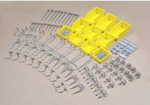 Pro-Series Pegboard Hook and Bin Assortment