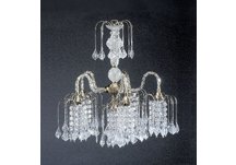 Antique Brass Finish Chandelier