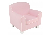 Laguna Chair in Pink with White Piping