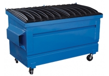 commercial dumpster, park dumpster, campground dumpster, park bench, picnic tables, commercial site