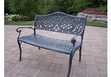 Mississippi Settee Bench Verdi Grey
