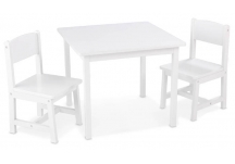 Aspen Table and Chair Set - White