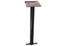 commercial trash can mount, inground commercial trash can mount, 22in inground mount