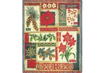 Christmas Collage Throw