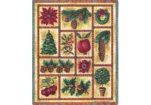 Images of Christmas Throw