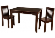 Avalon Table & Chairs - Espresso
