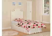 Lindsay Cottage White Twin Size Headboard