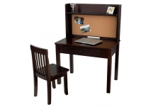 Pinboard Desk with Hutch & Chair