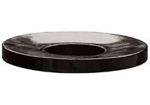 trash can lid, metal trash can lid, spun metal trash can lid, concave style trash can lid