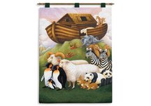 Exiting the Ark Wall Hanging
