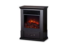 Barrington Indoor Electric Fireplace | Dark Walnut