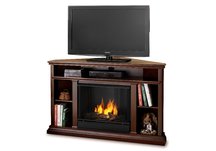 Churchill Indoor Gel Fireplace | Dark Espresso Finish
