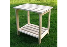 Classic Natural Adirondack Table