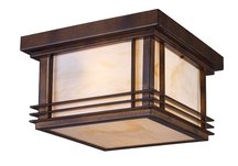 Blackwell 2-Light Outdoor Flush Mount In Hazelnut Bronze