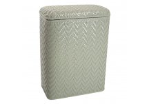 Elegante Collection Decorator Color Wicker HamperSage Green