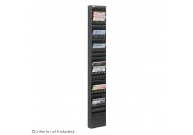 23-Pocket Steel Magazine Rack