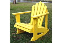 Kids Classic Painted Adirondack Rocker
